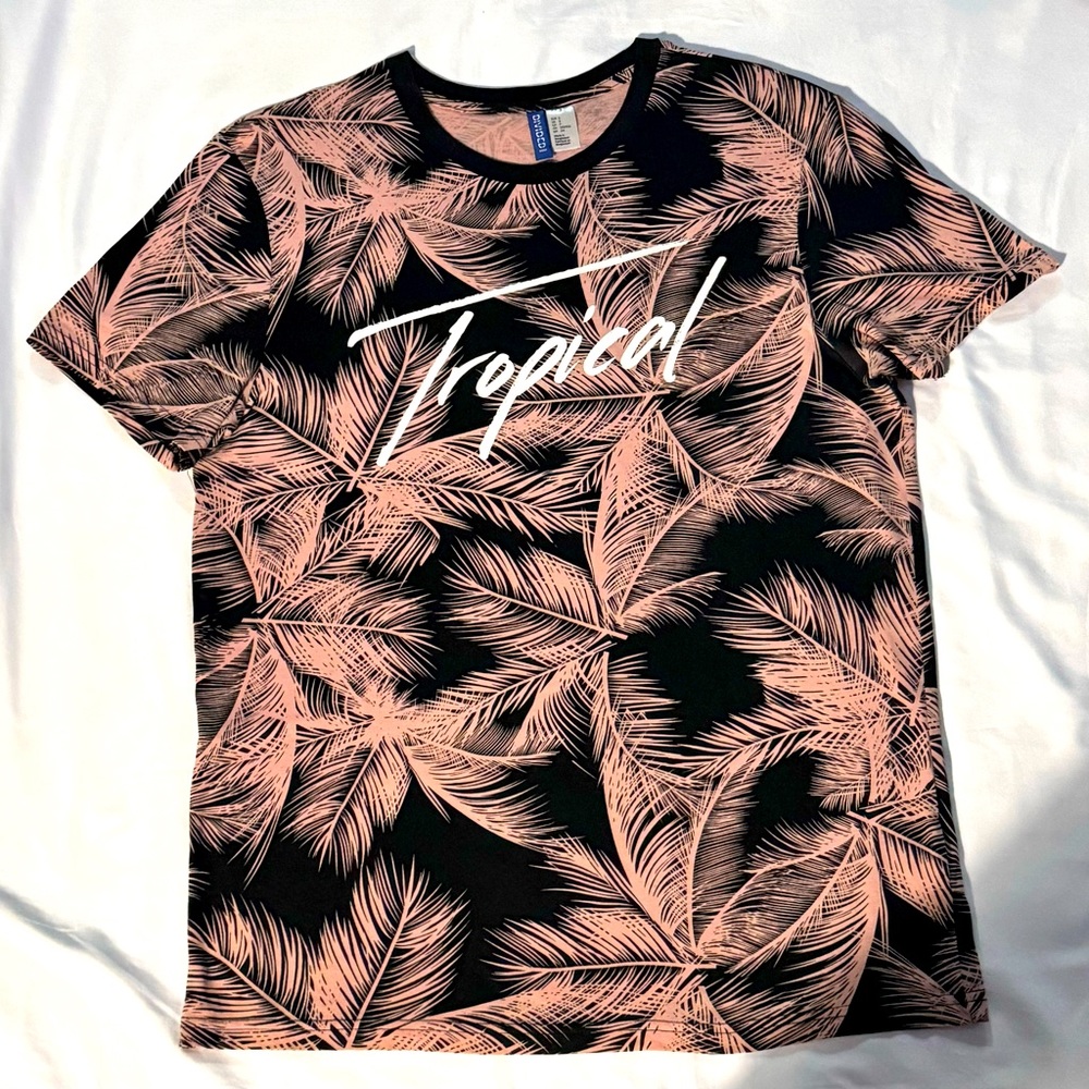 H&M Tropical T-Shirt (Like New)
